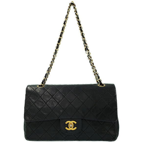 Chanel Handbags - Chanel Matelasse Chain Shoulder Bag Black